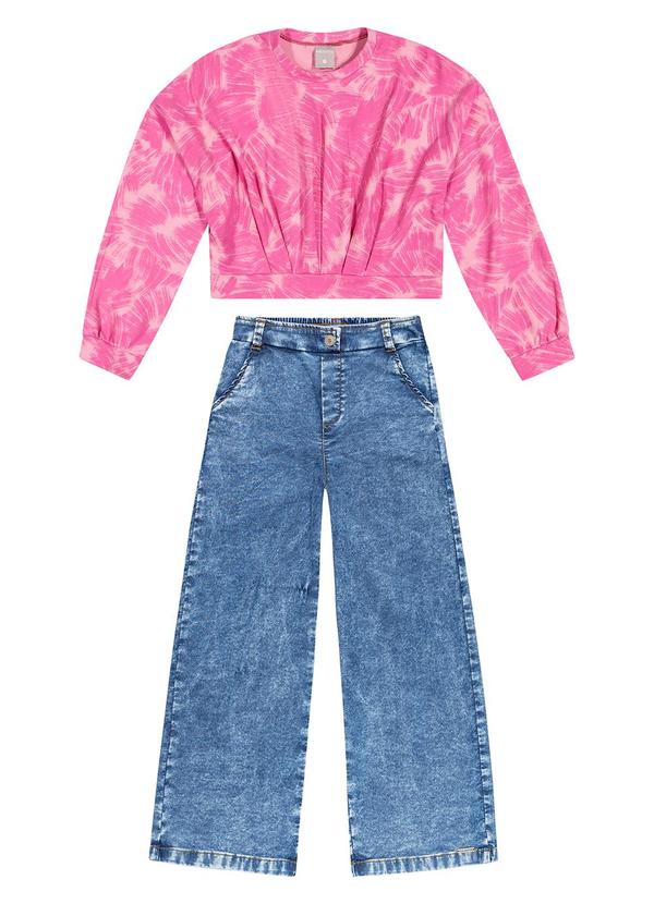 Colorittá - Conjunto Infantil Menina Rosa