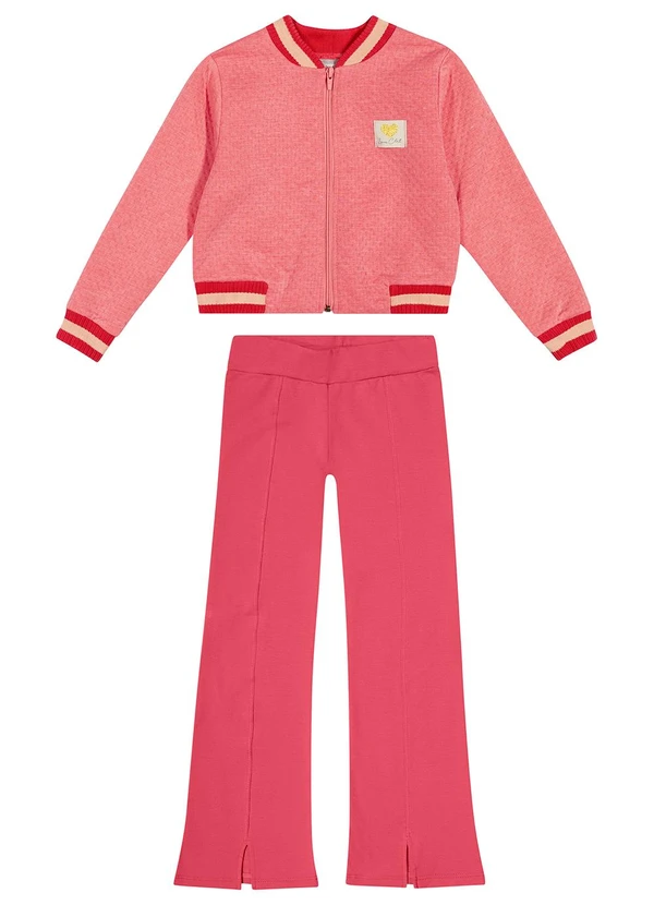 Colorittá - Conjunto Infantil Menina Rosa 4