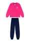 Duduka - Conjunto Infantil de Inverno Rosa - variação: Rosa