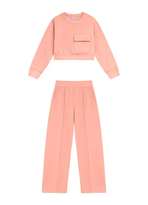Duduka - Conjunto Infantil Menina Rosa - DUDUKA