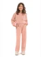 Duduka - Conjunto Infantil Moletom Rosa - variação: Rosa