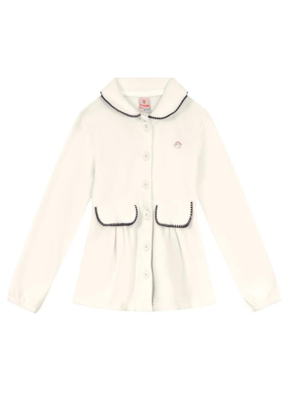 Brandili - Conjunto Infantil Menina Sofisticado Bege 3