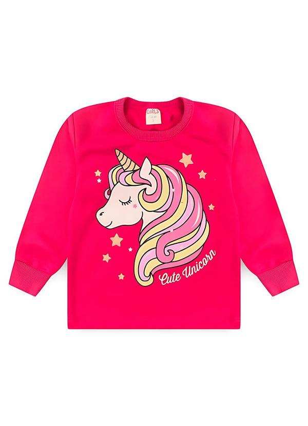 Rosa Azul - Conjunto Infantil Menina Unicórnio Rosa 2