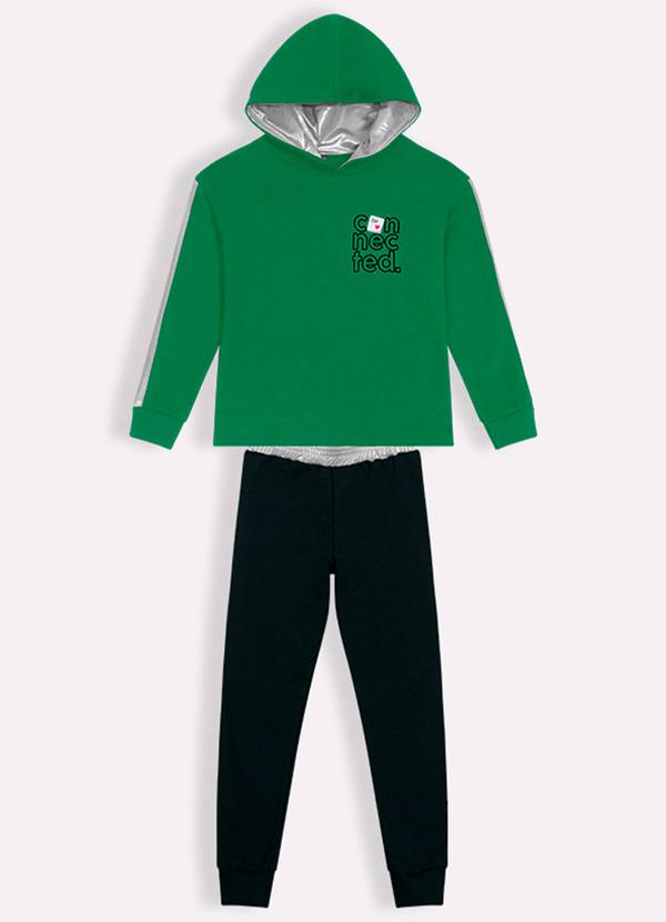 Kyly - Conjunto Infantil Menina Verde