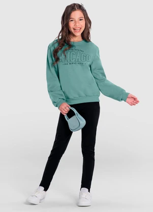 Brandili - Conjunto Infantil Menina Verde - BRANDILI