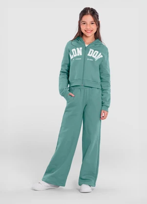 Brandili - Conjunto Infantil Menina Verde - BRANDILI