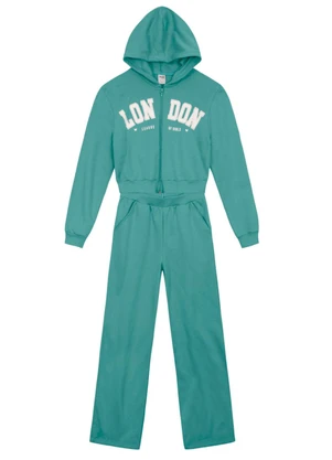 Brandili - Conjunto Infantil Menina Verde - BRANDILI