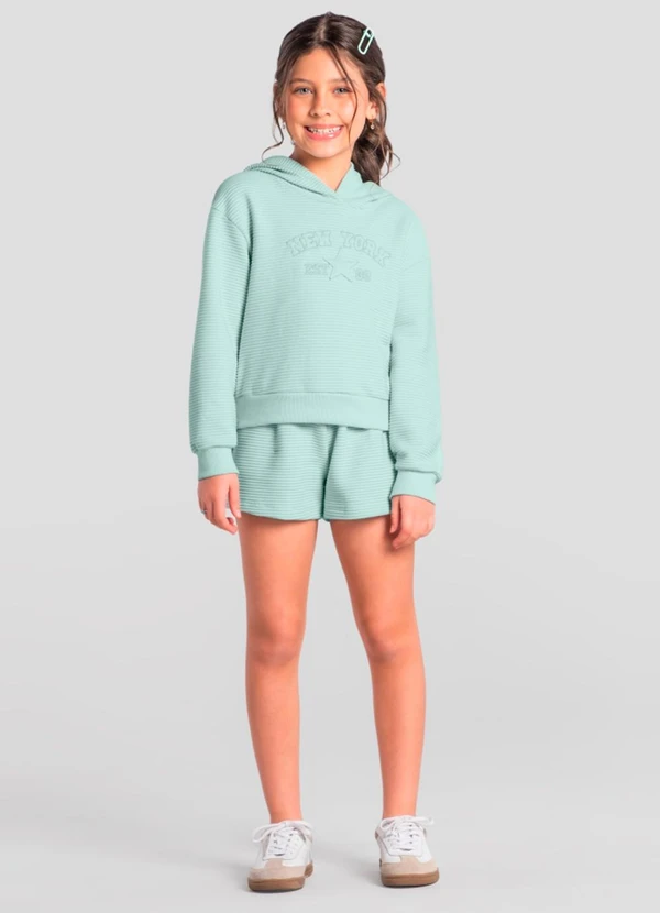 Brandili - Conjunto Infantil Menina Verde