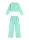 Duduka - Conjunto Infantil Moletom Rosa - variação: Verde