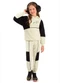 Duduka - Conjunto Infantil Moletom Bege - variação: Branco