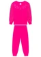 Duduka - Conjunto Infantil Moletom com Tule Rosa  - variação: Rosa