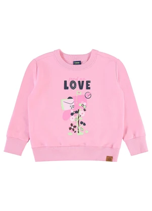 Bee Loop - Conjunto Infantil Moletom Glitter Rosa - BEE LOOP