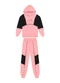 Duduka - Conjunto Infantil Moletom Bege - variação: Rosa