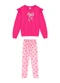 Duduka - Conjunto Infantil Moletom Rosa - variação: Rosa