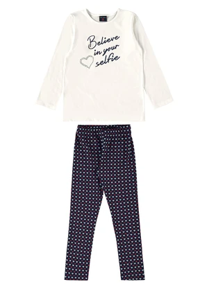 Guloseima - Conjunto Infantil para Menina Bege - GULOSEIMA