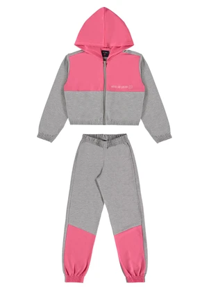 Guloseima - Conjunto Infantil para Menina Cinza - GULOSEIMA