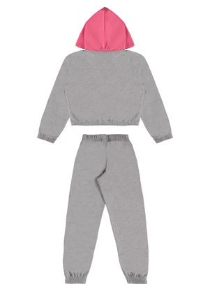 Guloseima - Conjunto Infantil para Menina Cinza - GULOSEIMA