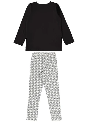 Guloseima - Conjunto Infantil para Menina Preto - GULOSEIMA