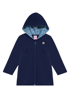 Duduka - Conjunto Infantil Parka Capuz Azul - DUDUKA