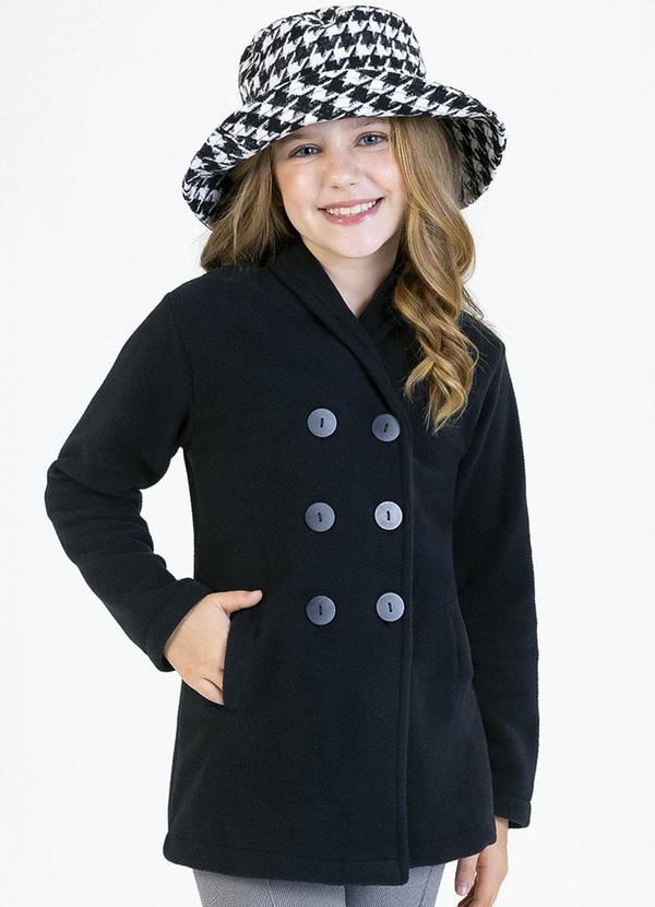 Soft Bonni - Conjunto Infantil Soft e Jacquard Preto
