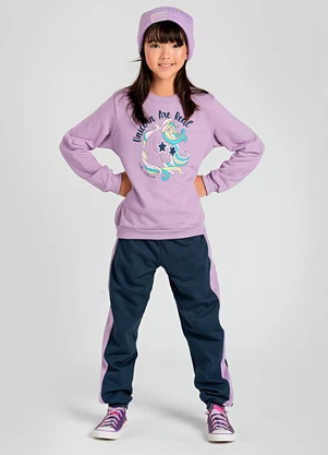 Vida Costeira - Conjunto Infantil Unicorn Are Real Lavanda - VIDA COSTEIRA