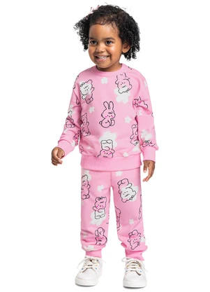 Bee Loop - Conjunto Infantil Ursos e Coelhos Marrom - BEE LOOP