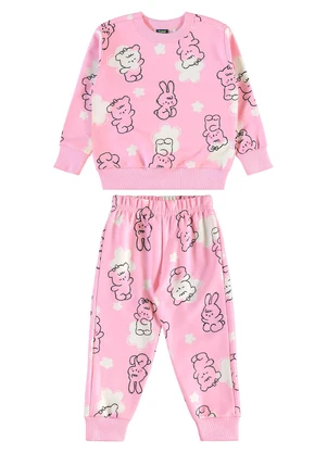 Bee Loop - Conjunto Infantil Ursos e Coelhos Marrom - BEE LOOP