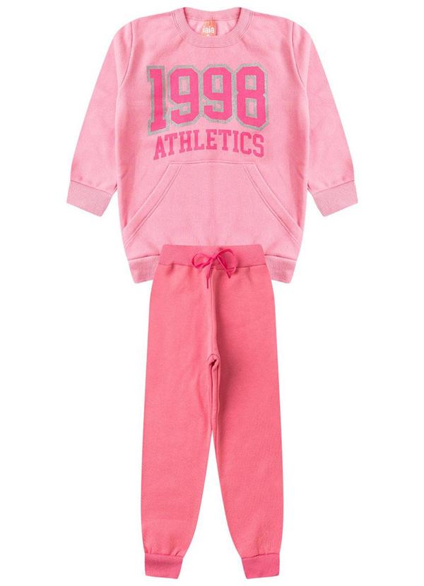 Rosa Azul - Conjunto Inverno Athletics Iaia Rosa Claro