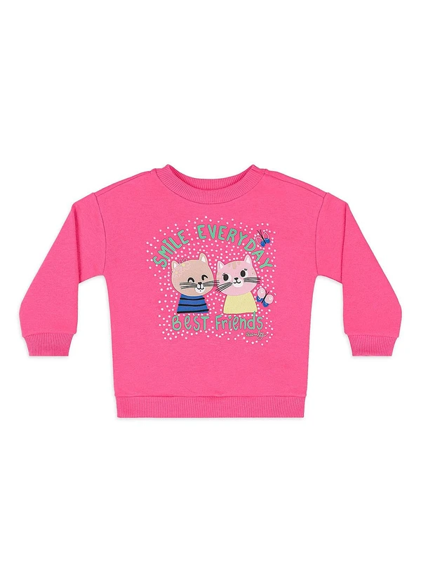 Quimby - Conjunto Inverno Blusão Legging Rosa 3