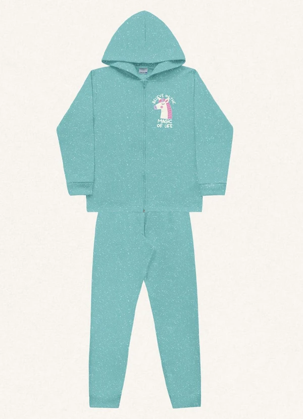 Fakini Kids - Conjunto Jaqueta C/Capuz e Calça Azul 5