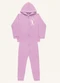 Fakini Kids - Conjunto Jaqueta C/Capuz e Calça Rosa - variação: Rosa