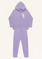Fakini Kids - Conjunto Jaqueta C/Capuz e Calça Rosa - variação: Roxo