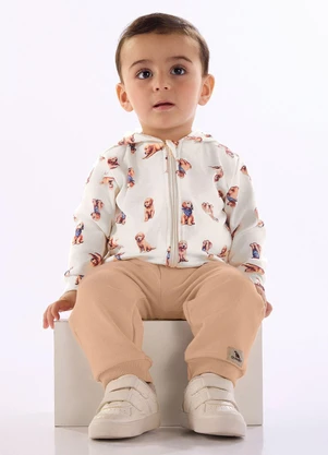 Quimby - Conjunto Jaqueta Calça Branco - QUIMBY