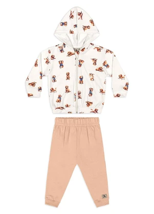Quimby - Conjunto Jaqueta Calça Branco - QUIMBY