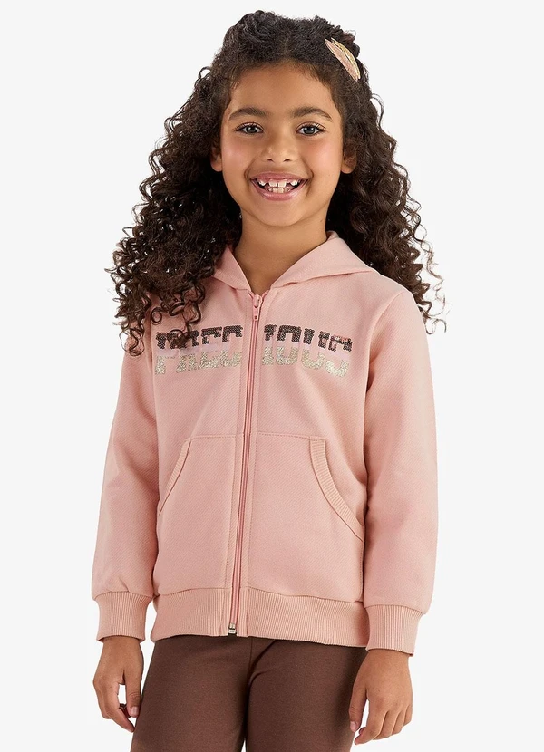 Rovi Kids - Conjunto Jaqueta Capuz e Legging Rosa 3