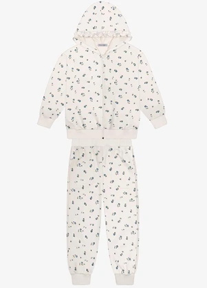 Trick Nick - Conjunto Jaqueta com Calça Bege - TRICK NICK