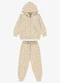 Rovi Kids - Conjunto Jaqueta com Calça Molecotton Bege - variação: Bege