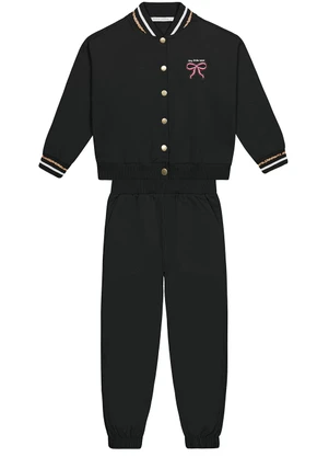 Trick Nick - Conjunto Jaqueta com Calça Preto - TRICK NICK