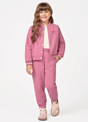 Trick Nick - Conjunto Jaqueta com Calça Rosa - TRICK NICK