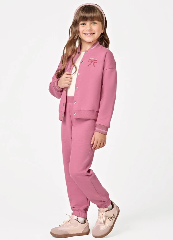 Trick Nick - Conjunto Jaqueta com Calça Rosa 3
