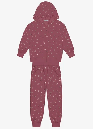 Trick Nick - Conjunto Jaqueta com Calça Vermelho - TRICK NICK