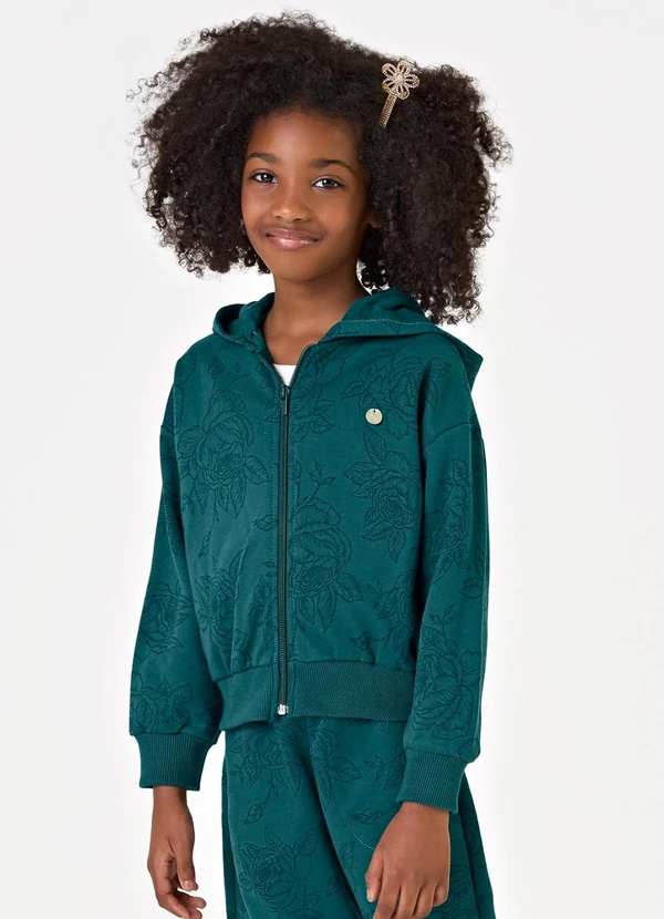 Trick Nick - Conjunto Jaqueta com Capuz e Calça Verde 4