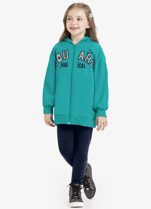 Rovi Kids - Conjunto Jaqueta com Legging Verde