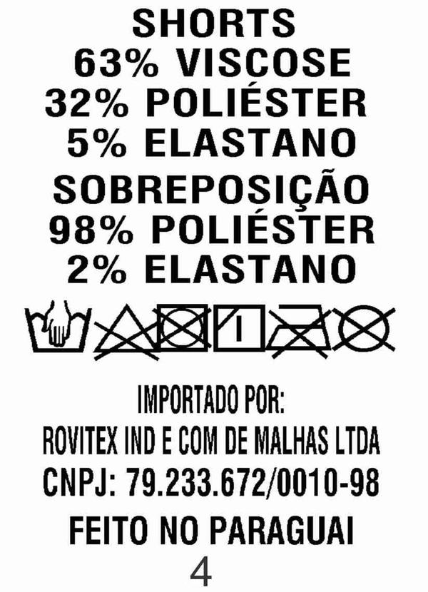 Trick Nick - Conjunto Jaqueta com Shorts Saia Preto 4