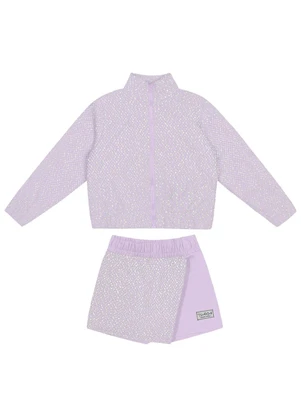 Trick Nick - Conjunto Jaqueta com Shorts Saia Roxo - TRICK NICK
