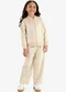 Rovi Kids - Conjunto Jaqueta com Wide Leg Moletom Bege - variação: Bege