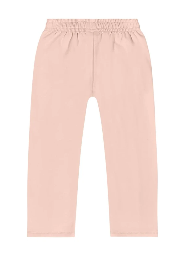 Quimby - Conjunto Jaqueta Cropped e Calça Rosa 6