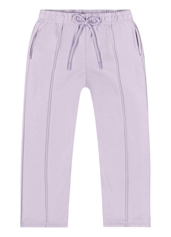 Quimby - Conjunto Jaqueta Cropped e Calça Roxo 5