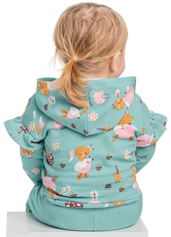 Quimby - Conjunto Jaqueta e Calça Bebê Azul 2