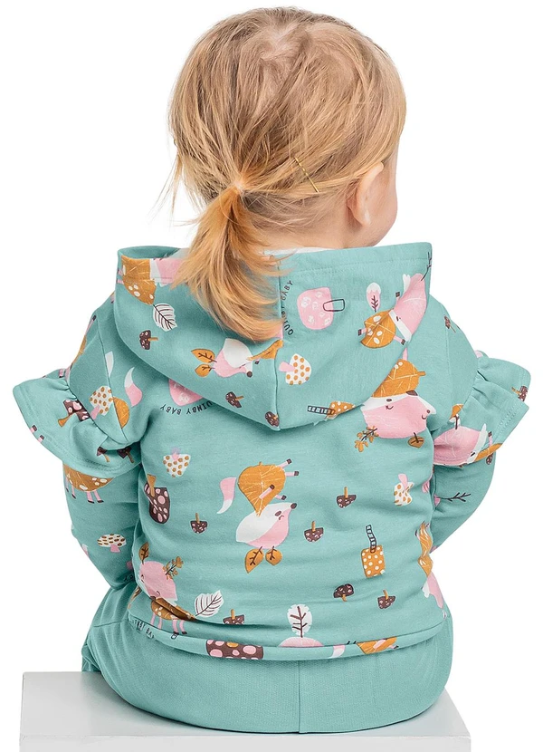 Quimby - Conjunto Jaqueta e Calça Bebê Azul 2